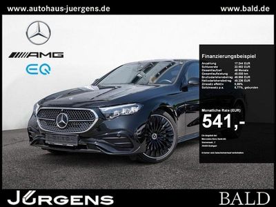 Schwarz metalliclack obsidianschwarz Gebraucht 2024 Mercedes E200 AMG Limousine | 57.680 € (Etwas zu teuer)