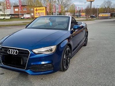 Brugt Audi A3 Cabriolet Design 180 HK (132 kW) 2015 Blå Cabriolet