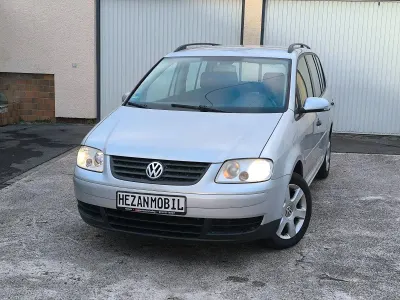Gebraucht VW Touran 105 PS (77 kW) 2005 Silber Van / Kleinbus