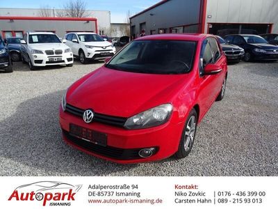 gebraucht VW Golf VI Trendline 2.0 TDI SHZ Temp Regensensor