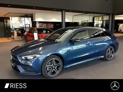 Gebraucht Mercedes CLA250e AMG 218 PS (160 kW) 2021 Blau Coupé