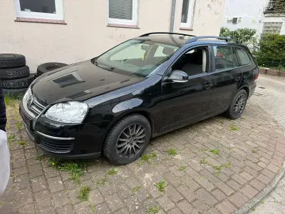 Brugt VW Golf V 105 HK (77 kW) 2007 Sort Stationcar