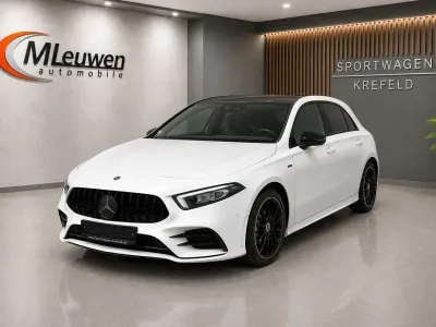 Gebraucht Mercedes A250 AMG line 160 PS (117 kW) 2020 Polarweiss Limousine