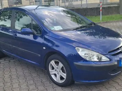 Gebraucht Peugeot 307 109 PS (80 kW) 2003 Blau Kleinwagen