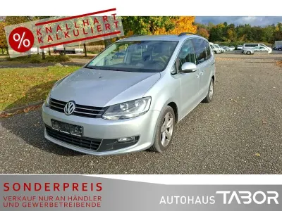 Second-hand VW Sharan 170 CP (125 kW) 2012 Argintiu Monovolum