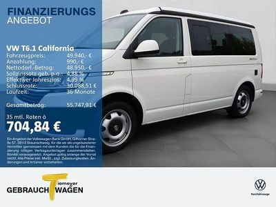 Weiß Gebraucht 2022 VW California Beach Van | 49.490 € (Superpreis)