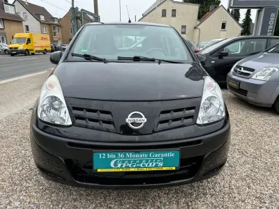 Gebraucht Nissan Pixo Acenta 68 PS (50 kW) 2009 Schwarz Kleinwagen