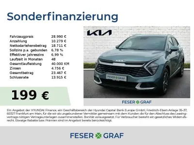Gebraucht Kia Sportage Comfort 136 PS (100 kW) 2025 Yuka grau SUV