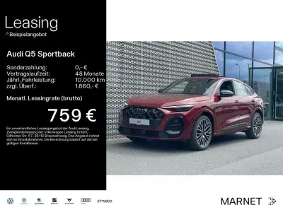 Neu Audi Q5 Sportback Sport 204 PS (150 kW) 2026 Rot SUV