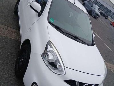 Gebraucht Nissan Micra Acenta 80 PS (58 kW) 2015 Weiß Limousine