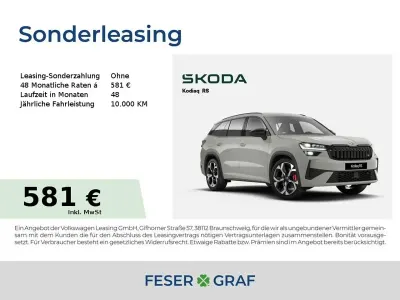 Neu Skoda Kodiaq RS 265 PS (194 kW) 2026 Stahlgrau SUV
