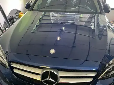 Gebraucht Mercedes C180 156 PS (114 kW) 2016 Blau Kombi