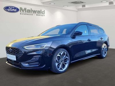 Gebraucht Ford Focus ST-Line X 155 PS (114 kW) 2022 Obsidianschwarz metallic Kombi