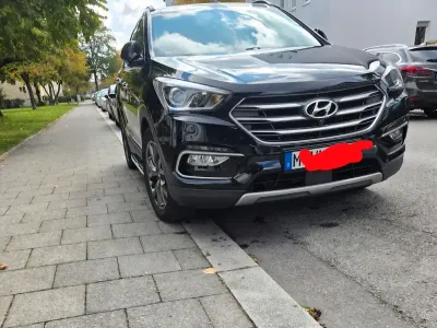 Gebraucht Hyundai Santa Fe 200 PS (147 kW) 2017 Schwarz SUV