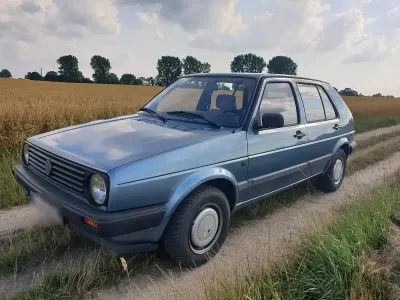 Gebraucht VW Golf II 69 PS (50 kW) 1990 Blau Kleinwagen