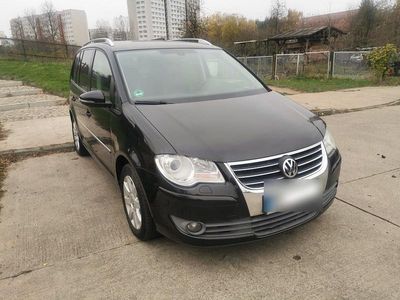 Gebraucht VW Touran Highline 140 PS (102 kW) 2009 Schwarz Van / Kleinbus
