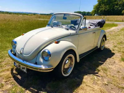 Gebraucht VW Käfer Karmann 73 PS (53 kW) 1973 Weiß Cabrio