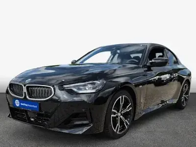 Ny BMW 218 Performance 156 HK (114 kW) 2025 Svart Sportkupé