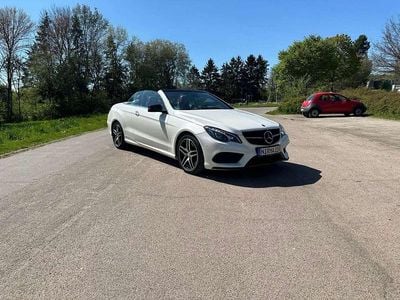 Usata Mercedes E500 AMG 408 CV (300 kW) 2014 Bianco Cabrio