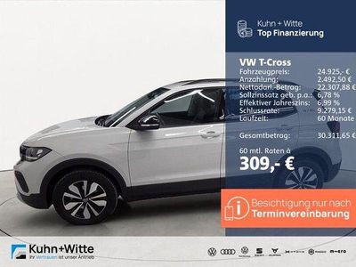 Gebraucht VW T-Cross Goal 116 PS (85 kW) 2024 Grau SUV
