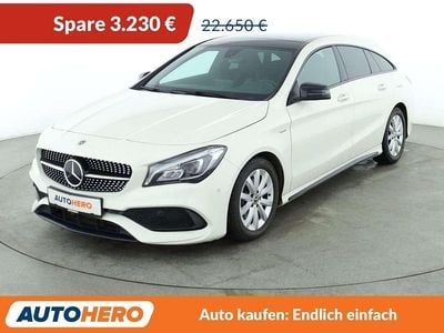 Gebraucht Mercedes CLA200 Shooting Brake AMG line 136 PS (100 kW) 2018 Weiß Kombi