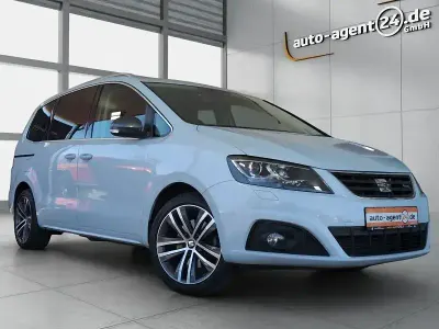 Gebraucht Seat Alhambra FR-Line 184 PS (135 kW) 2018 White silver metallic Van / Kleinbus