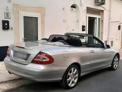 Brugt Mercedes CLK320 231 HK (169 kW) 2003 Sølv Cabriolet