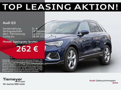 Gebraucht Audi Q3 Advanced Plus 150 PS (110 kW) 2024 Navarrablau metallic SUV