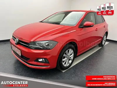 Gebraucht VW Polo Highline 95 PS (69 kW) 2019 Rot Kleinwagen