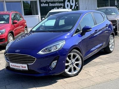 Usata Ford Fiesta Titanium 101 CV (74 kW) 2018 Blu Utilitaria