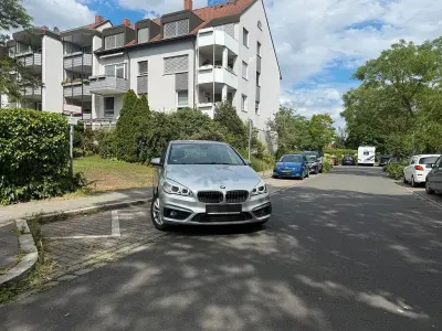 Gebraucht BMW 218 Active Tourer M Sport 136 PS (100 kW) 2015 Silber Van / Kleinbus