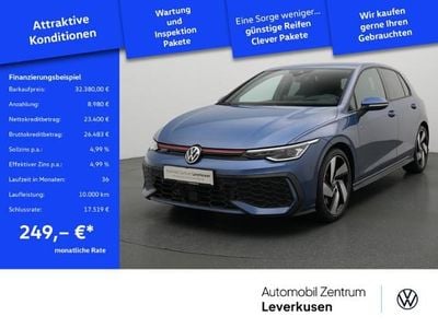 Gebraucht VW Golf VIII GTI 265 PS (194 kW) 2024 Anemonen blau Limousine