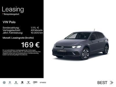 Grau Neu 2026 VW Polo Life Limousine | 25.599 € (Fairer Preis)