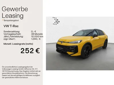 Neu VW T-Roc Cabriolet R-line 150 PS (110 kW) 2026 Canary yellow SUV