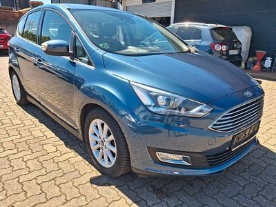 Second-hand Ford C-MAX Titanium 125 CP (91 kW) 2018 Albastru Monovolum