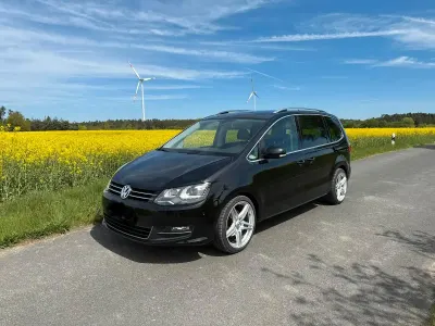 Gebraucht VW Sharan 140 PS (102 kW) 2012 Schwarz Van / Kleinbus