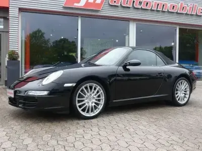 Usado Porsche 997 325 CV (239 kW) 2006 Negro Descapotable