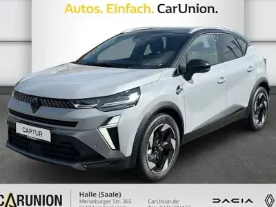 Neu Renault Captur Esprit Alpine 158 PS (116 kW) 2025 Rafalgrau metallic, black pearlschwarz metallic SUV