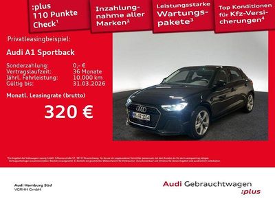 Gebraucht Audi A1 Sportback Advanced 95 PS (69 kW) 2025 Schwarz Kleinwagen