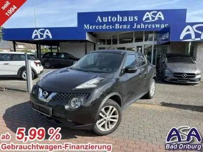 Gebraucht Nissan Juke Acenta 116 PS (85 kW) 2018 Schwarz SUV