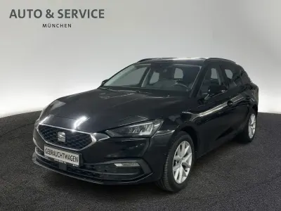 Brugt Seat Leon ST Style 150 HK (110 kW) 2022 Sort Stationcar