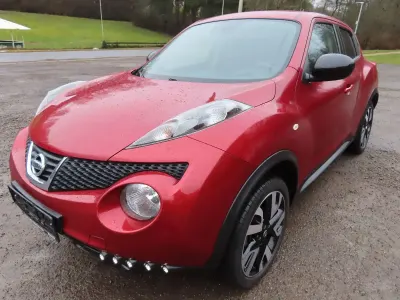 Używany Nissan Juke N-TEC 110 KM (80 kW) 2013 Czerwony SUV