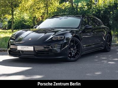 Schwarz Gebraucht 2022 Porsche Taycan Sport Turismo Kombi | 86.930 € (Teuer)