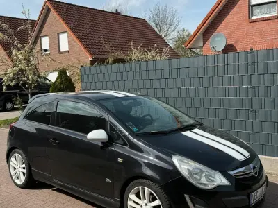 Gebraucht Opel Corsa OPC 95 PS (69 kW) 2012 Schwarz Kleinwagen
