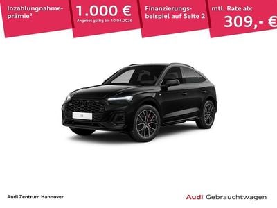 Gebraucht Audi Q5 Sportback S-Line 204 PS (150 kW) 2025 Schwarz SUV