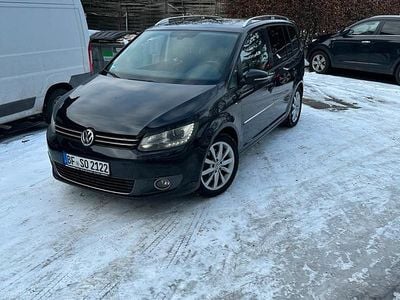 Schwarz Gebraucht 2010 VW Touran R-line Van / Kleinbus | 7.700 €
