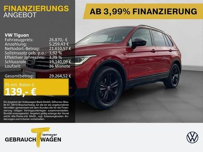 Gebraucht VW Tiguan Sport 150 PS (110 kW) 2022 Rot SUV