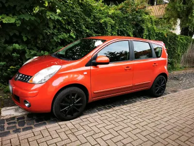 Gebraucht Nissan Note 88 PS (64 kW) 2008 Orange Kleinwagen