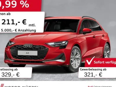 Gebraucht Audi A3 Advanced 204 PS (150 kW) 2025 Progressivrot metallic Limousine