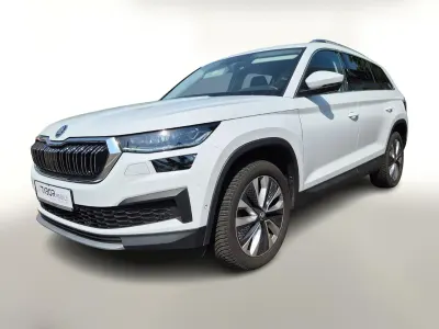 Gebraucht Skoda Kodiaq Style 150 PS (110 kW) 2023 Moon weiß metallic SUV